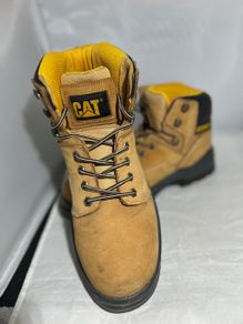 Caterpillar Mens Suede Tan Boots