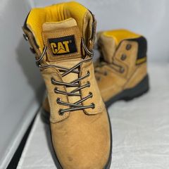Caterpillar Mens Suede Tan Boots
