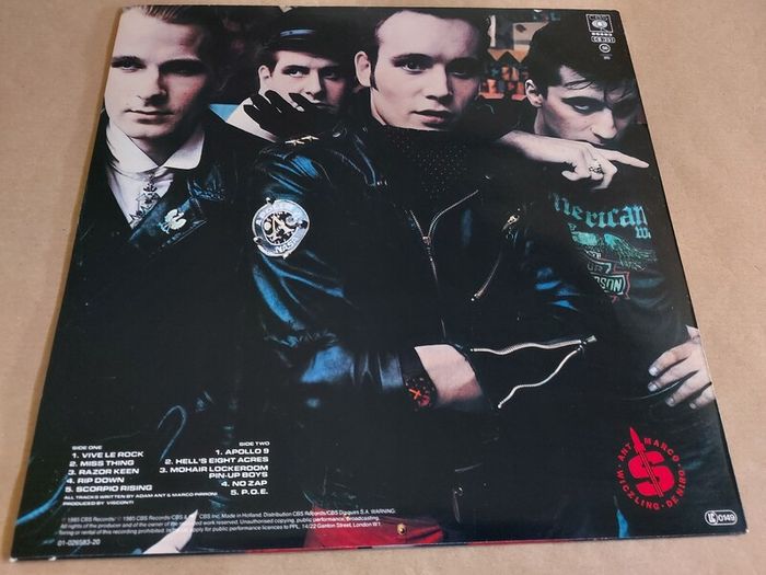 Adam Ant - Vive Le Rock - Vinyl Record + Hundreds More