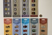Mini Reference Magnetic Bookmarks - Set of 4 | Retro