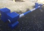 Plastic Jump Blocks and plastic horse jumps