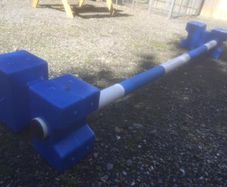 Plastic Jump Blocks and plastic horse jumps