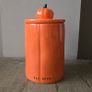 Rae Dunn storage jar Trick or Treat Image 2