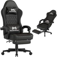 Gaming Chair with Footrest