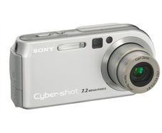 Sony Cyber shot DSC-P200 Digital Camera 3x Optical Zoom Silver