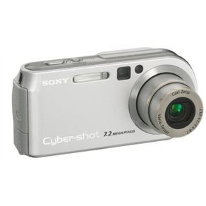 Sony Cyber shot DSC-P200 Digital Camera 3x Optical Zoom Silver