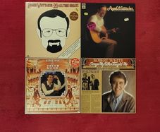 Various Male Singers. 8 Vinyl Records.