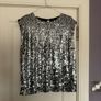 ladies sparkly top Image 2
