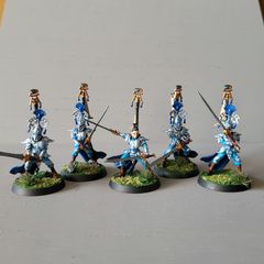 Games Workshop Warhammer AoS Lumineth Realm-Lords Vanari Bladelords Age of Sigmar