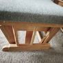 Rocking chair and footstool Image 3
