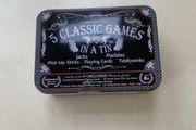 5 classic games in a tin