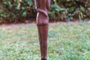 Iron Love Couple Garden Sculpture  Antique Style  67cm