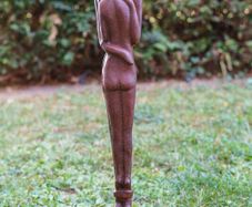 Iron Love Couple Garden Sculpture  Antique Style  67cm