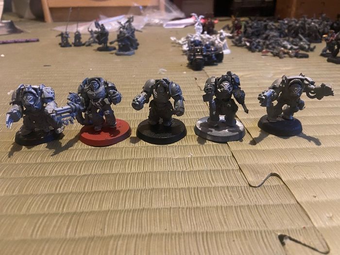 Warhammer 40k Space Wolves Terminator Squad