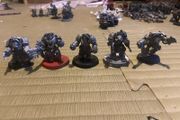 Warhammer 40k Space Wolves Terminator Squad
