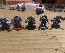 Warhammer 40k Space Wolves Terminator Squad