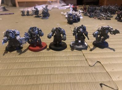 Warhammer 40k Space Wolves Terminator Squad