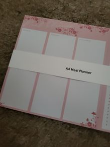 Meal planner, shopping list notes NEW
