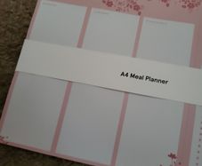 Meal planner, shopping list notes NEW