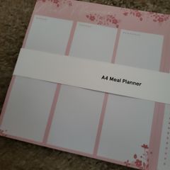 Meal planner, shopping list notes NEW