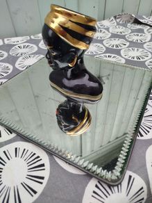 Old Mirrored tray/mirror