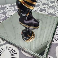 Old Mirrored tray/mirror