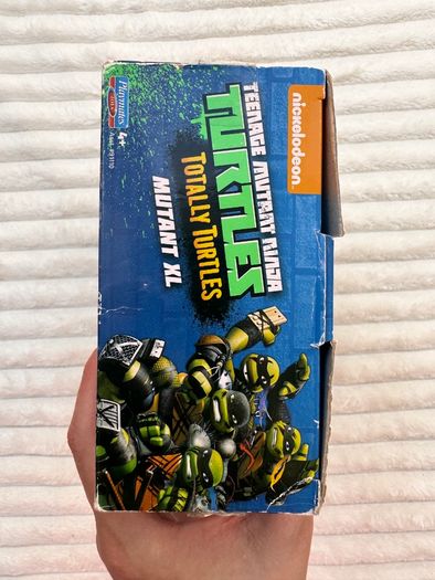 Teenage Mutant Ninja Turtles TMNT Totally Turtles Mutant XL Michelangelo Action Figure approx. 27 cm. Damaged Box Please see photos