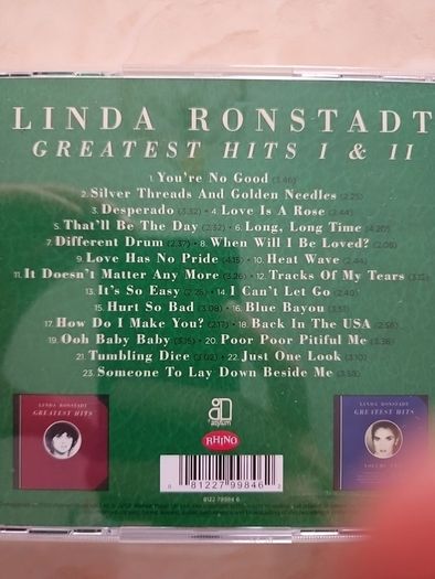 Linda Ronstadt CD - Greatest Hits I & II