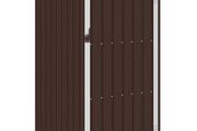 Garden Shed Brown 87x98x159 cm