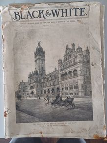 Black and White Newspaper