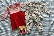 Baby 9-12 months Christmas outfits