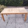 Mexican Pine Table, and 6 chairs Image 4