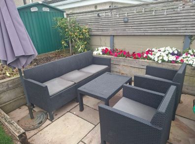 Garden furniture set