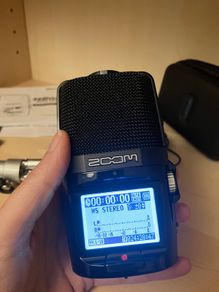 Zoom H2n audio recorder