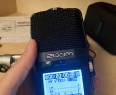 Zoom H2n audio recorder