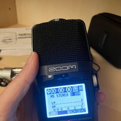 Zoom H2n audio recorder