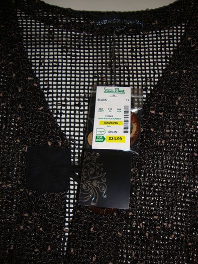 Brown Cardigan - Size 1x