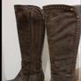 Le Pepe Women's Suede knee length boots 40 7 Image 3