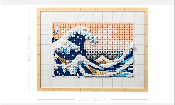 LEGO Hokusai The Great Wave 31208