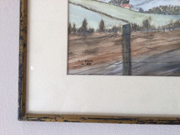 Art - Vintage Watercolour ( Harry C. Reid)