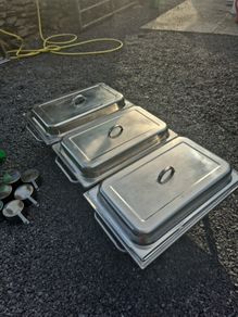 Chafing dishes x 3