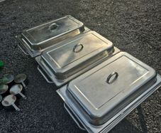 Chafing dishes x 3