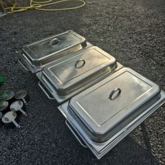 Chafing dishes x 3