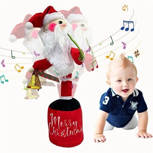 Toys Dancing Talking Toy, Wriggle & Singing Recording Repeat, Education Toys for Babies Children Playing, Home Decor Dancing Snowman Multicolor Rechargeable