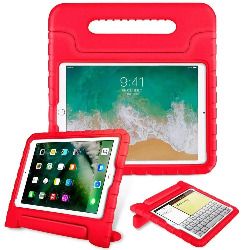 For Apple iPad 2022 10th Gen Kids Case Shockproof Cover With Stand Red