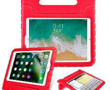 For Apple iPad 10.2" 2020 (8th Gen) Kids Case Shockproof Cover With Stand Red