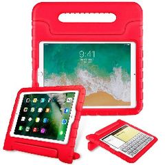 For Apple iPad 10.2" 2020 (8th Gen) Kids Case Shockproof Cover With Stand Red