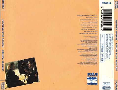 JENNIFER WARNES | Famous Blue Raincoat (The Songs Of Leonard Cohen)