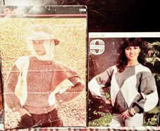 Vintage Knitting Patterns. X 2.