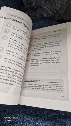 PopMaster The official music quiz book